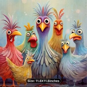Chicken Diamond Painting Art Kit